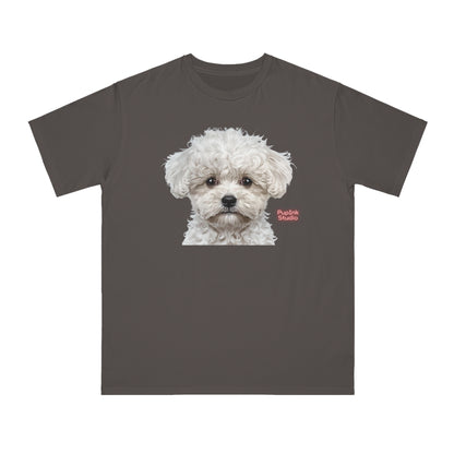 Organic Poodle Portrait T-Shirt | Organic-Limited