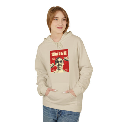 Bold Red Poster Graphic Hoodie | Street Art Edition