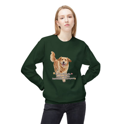 Golden Buddy Character Sweatshirt | Eco-Limited