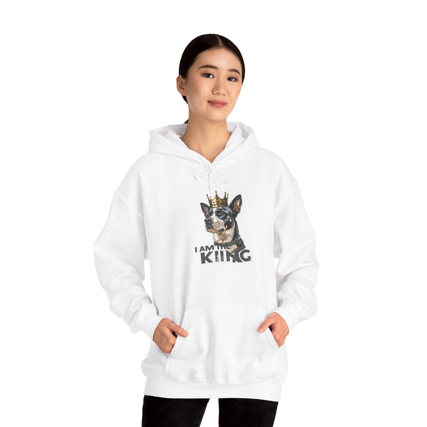 I Am King Dog Hoodie | Eco-Limited