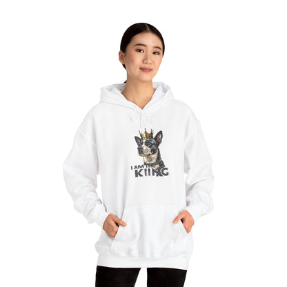 I Am King Dog Hoodie | Eco-Limited
