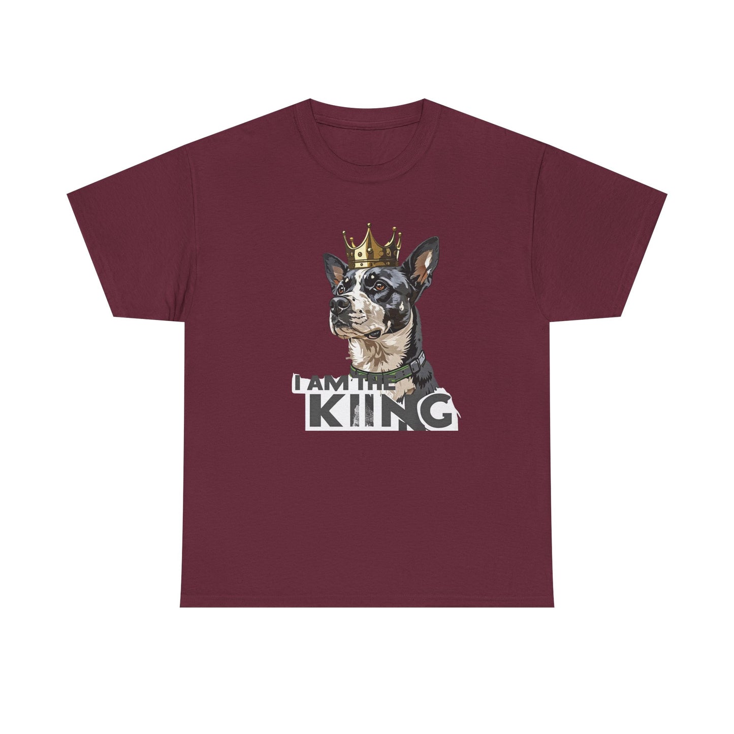 I Am The King Dog T-Shirt | Eco-Limited