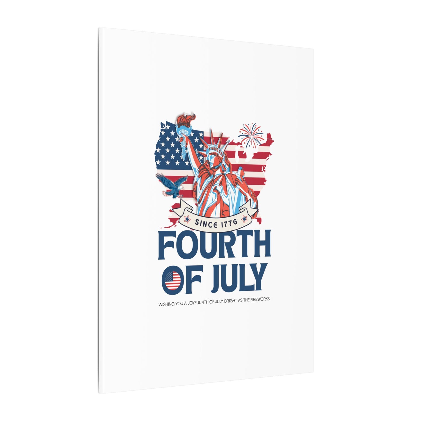 Fourth of July Canvas Wall Art