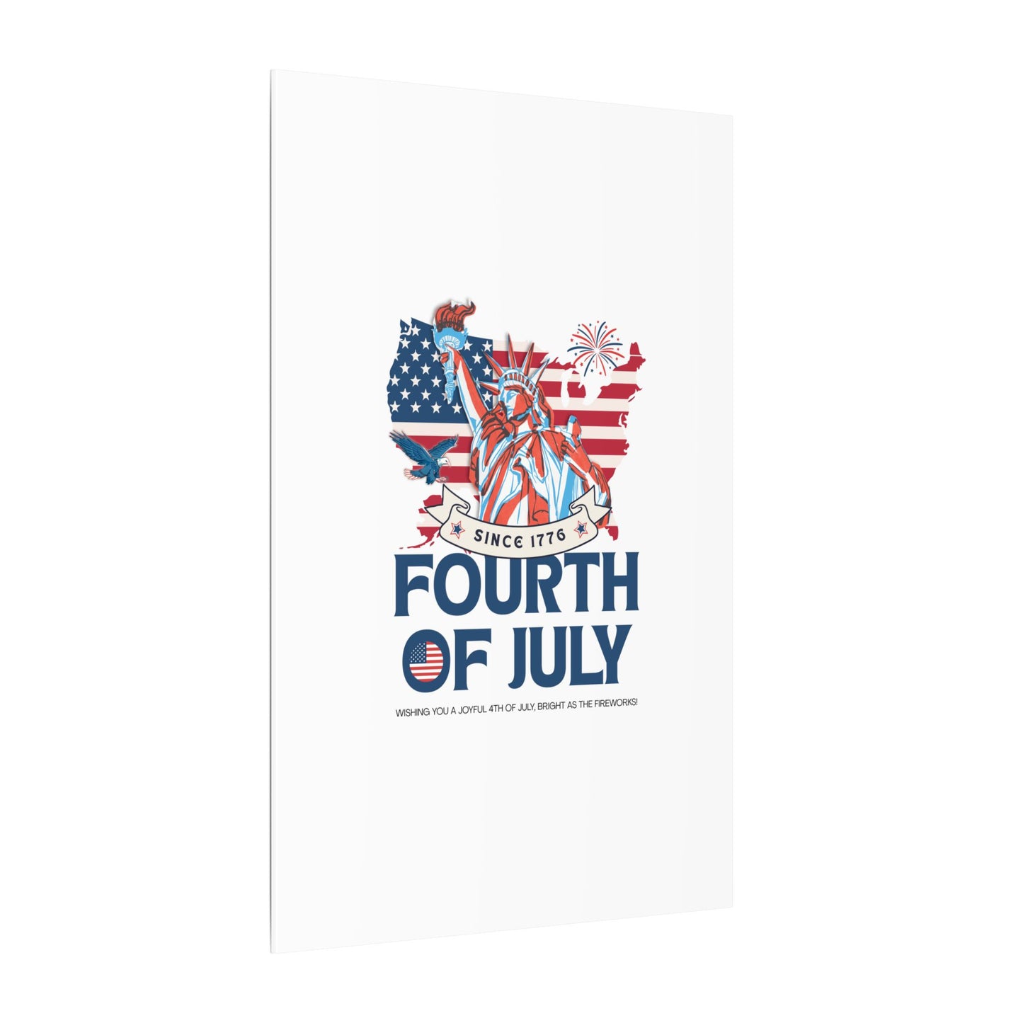 Fourth of July Canvas Wall Art