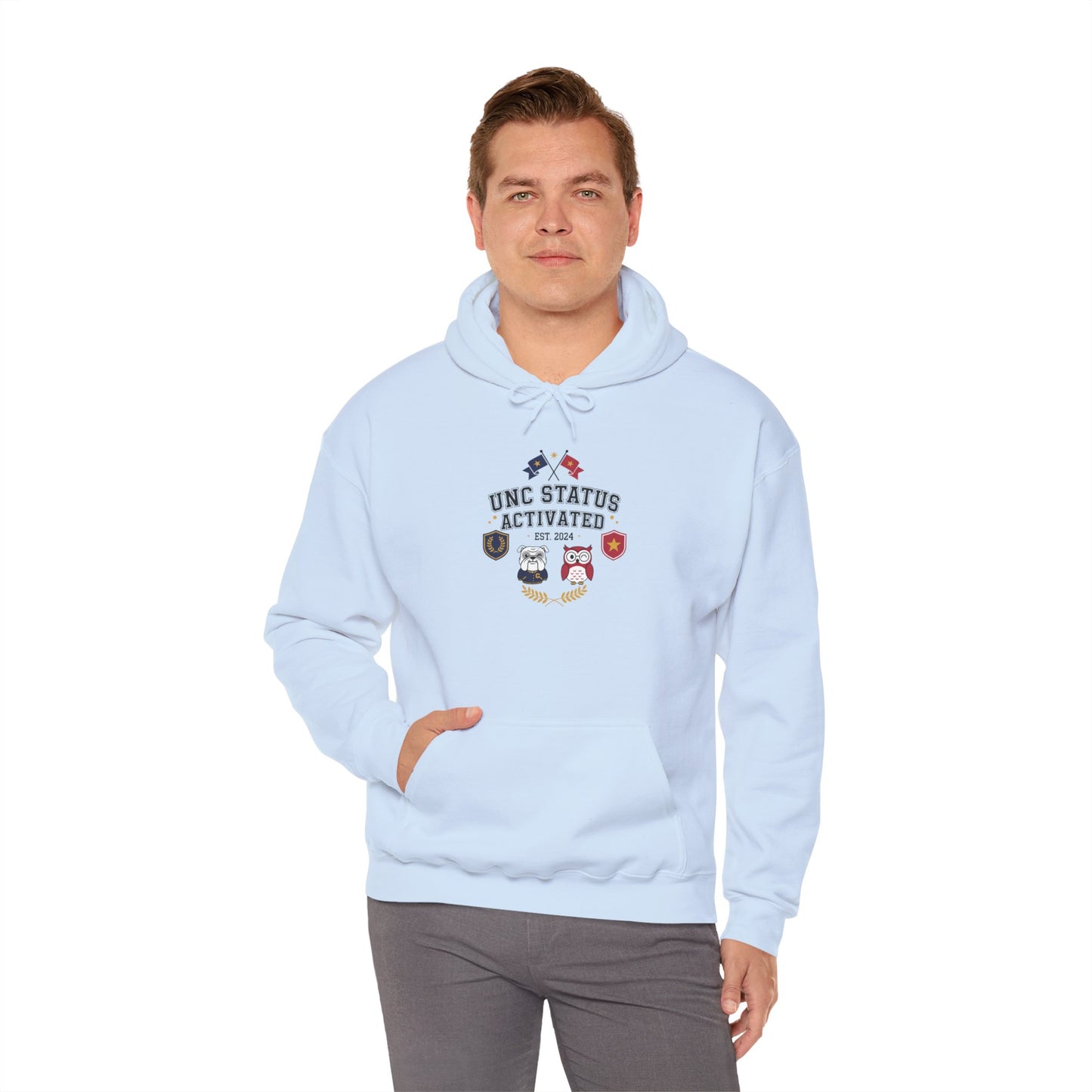 Activated Status Crest Hoodie | Eco-Limited
