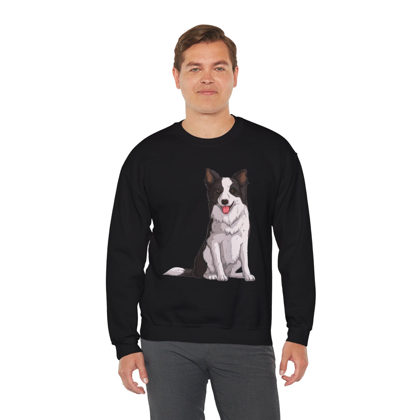 Calm Companion Dog Art Sweater | Eco-Limited