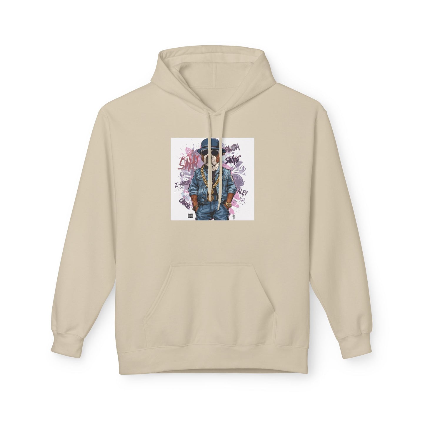 Street Swag Pup Graphic Hoodie | Eco-Limited