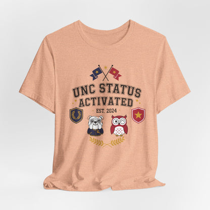 UNC Status Activated Graphic T-Shirt | Eco-Limited