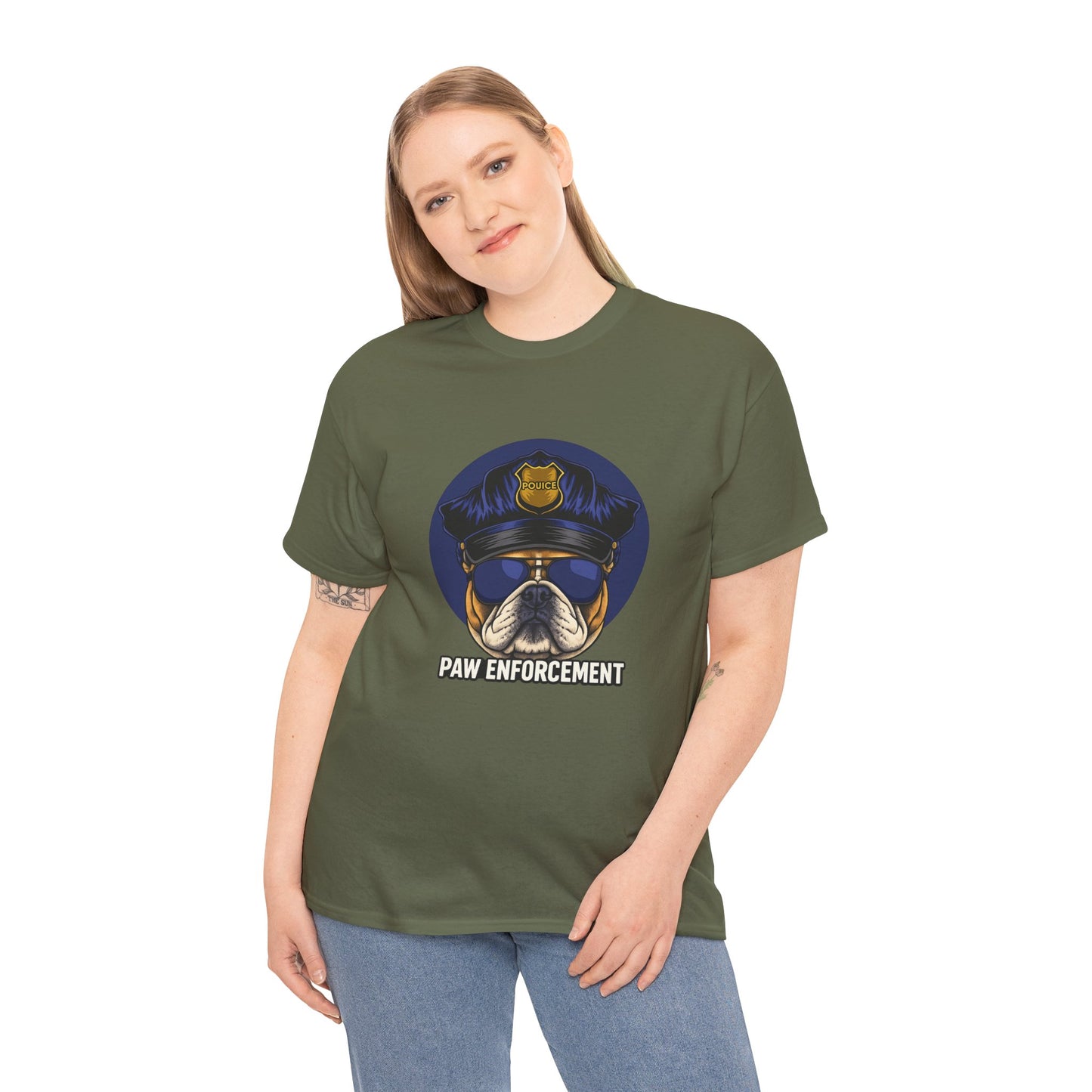 Paw Enforcement Graphic T-Shirt | Eco - Limited