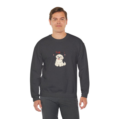 Ruff Love Puppy Graphic Sweatshirt | Eco-Limited