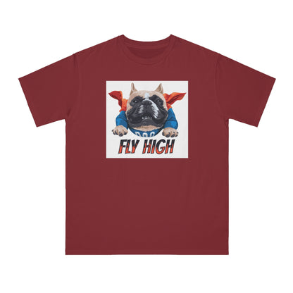 Organic Fly High Bulldog T-Shirt | Organic-Limited