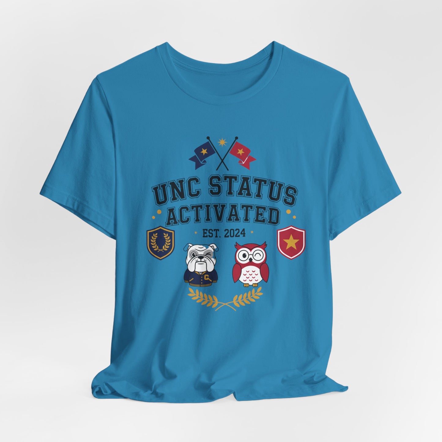 UNC Status Activated Graphic T-Shirt | Eco-Limited