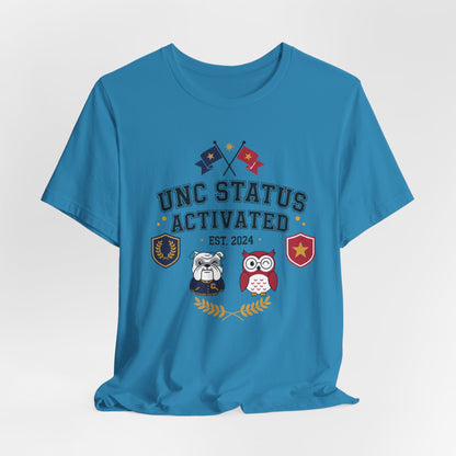 UNC Status Activated Graphic T-Shirt | Eco-Limited