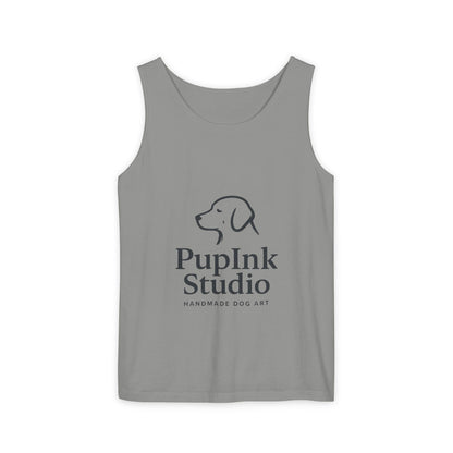 Playful Cat Soccer Art Tank Top | Eco-Limited