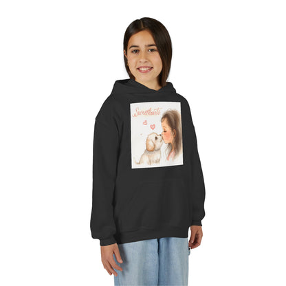 Sweethearts Puppy Moment Children Hoodie | Eco-Limited