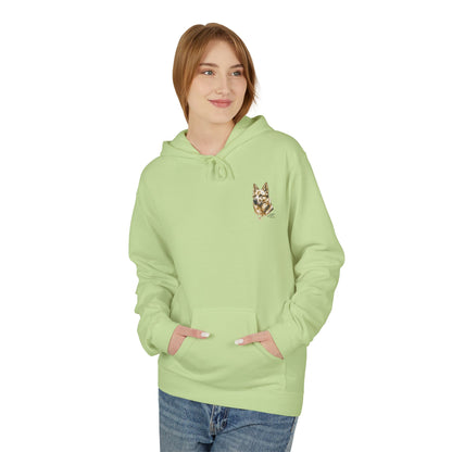 German Shepherd Portrait Hoodie | Eco-Limited