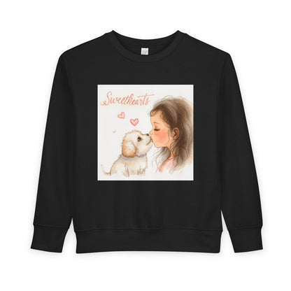 Sweethearts Puppy Moment Children Sweater | Eco-Limited