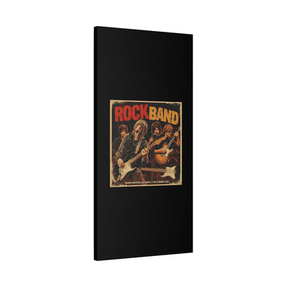 Rock Band Vintage Canvas Wall Art | Eco - Limited