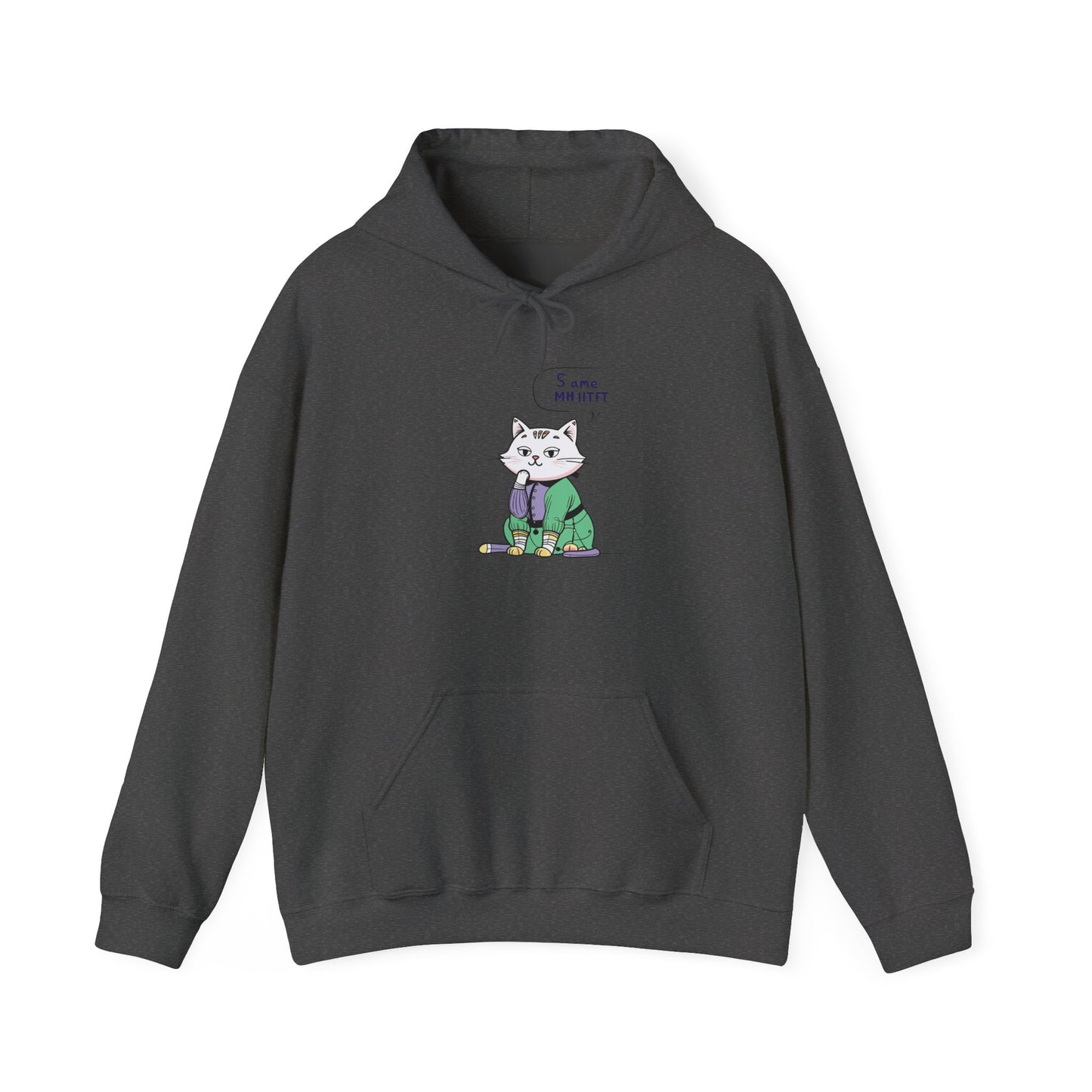 Chill Cat Street Art Hoodie | Eco-Limited