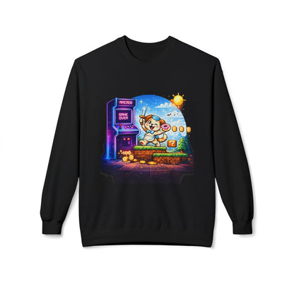 Pixel Arcade Bootleg Graphic Sweater | Eco - Limited