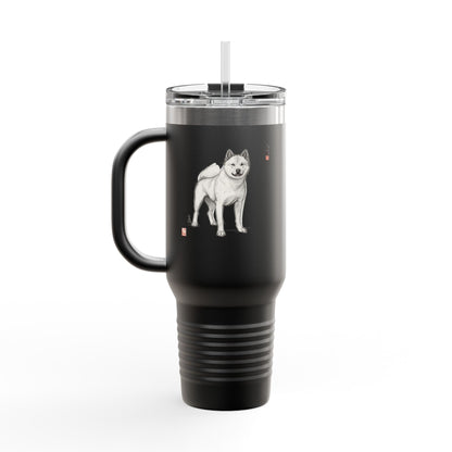 Korean Jindo Ink Illustration Insulated 100% Stainless Bottle | Eco-Limited