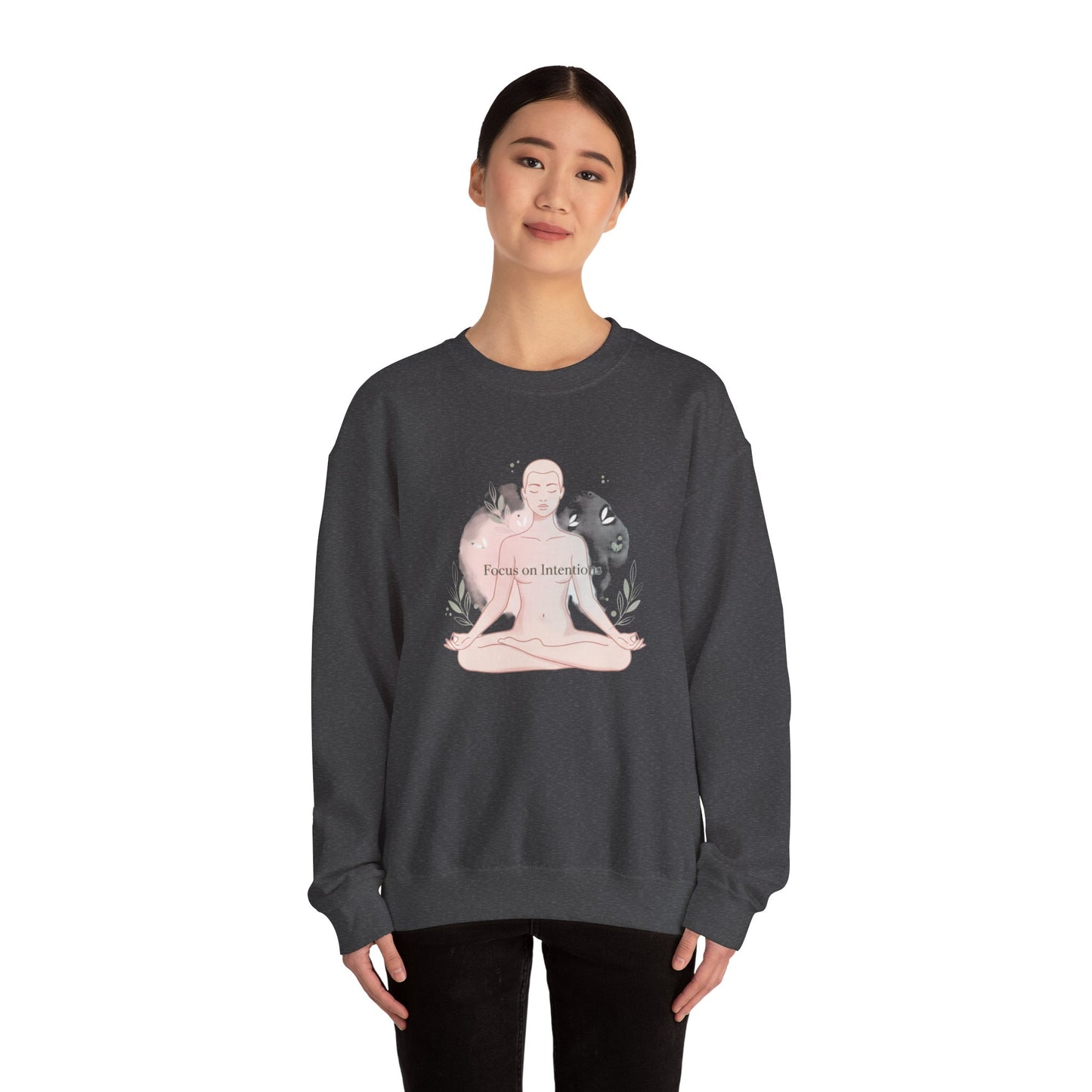 Focus on Intention Graphic Sweater | Eco-Limited