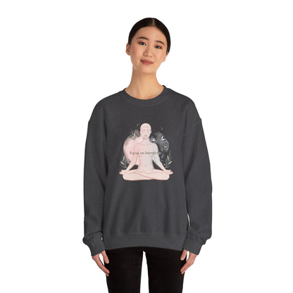 Focus on Intention Graphic Sweater | Eco-Limited