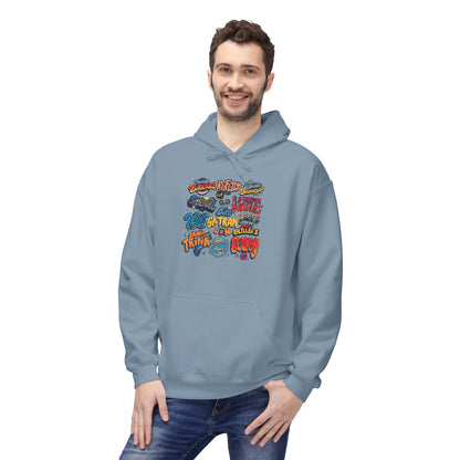 Retro Sticker Collage Graphic Hoodie|Eco-Friendly - Limited