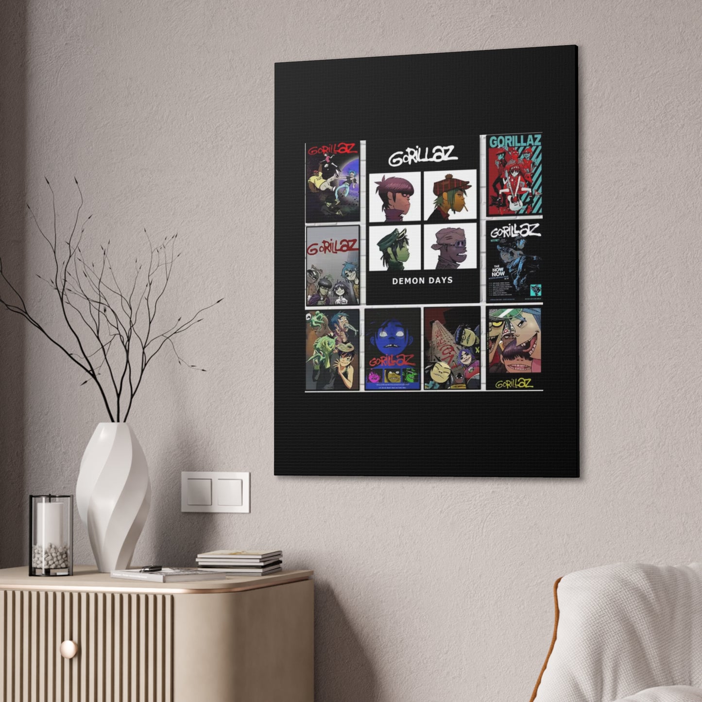 Pop Culture Icons Collage Canvas | Art Edition