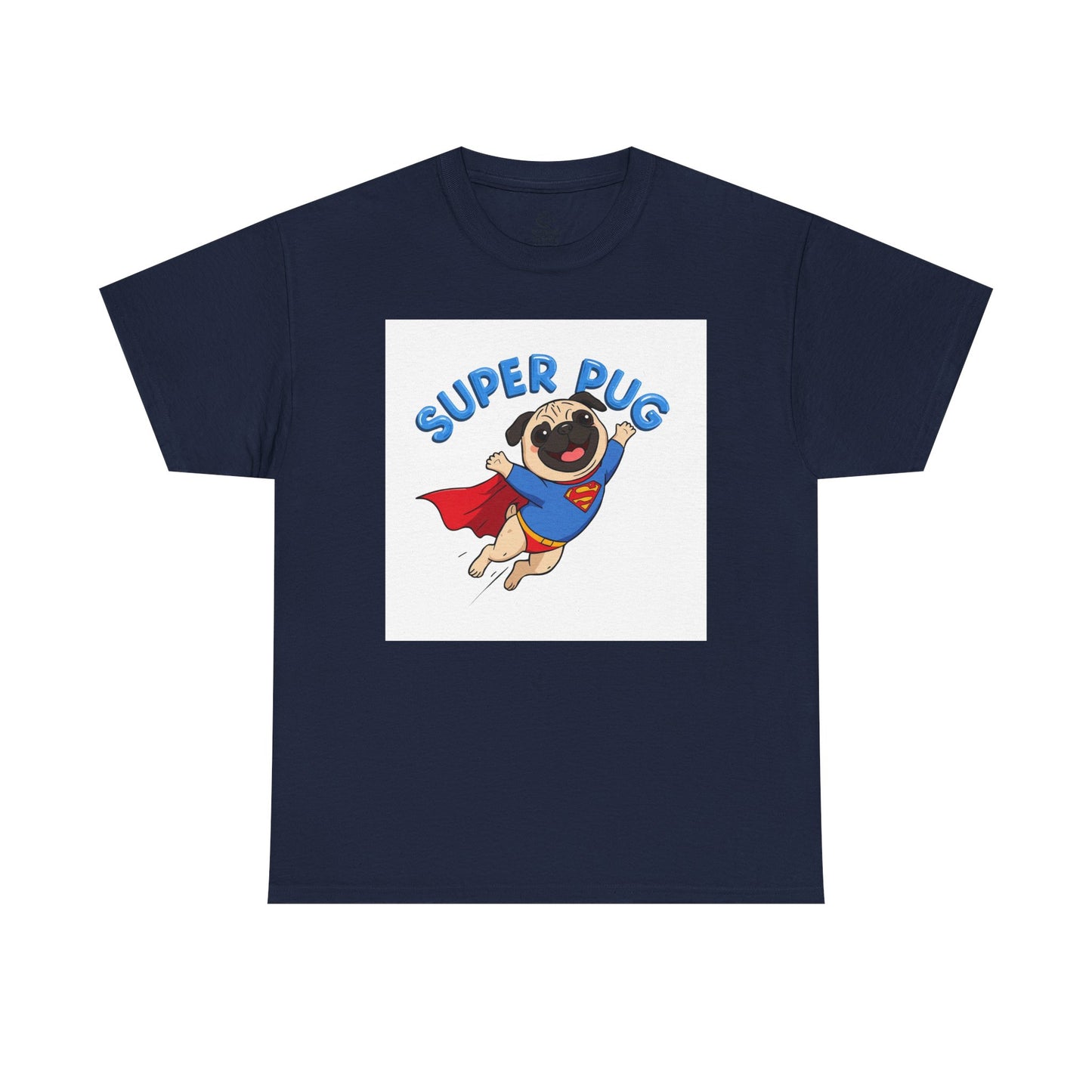 Super Pug Hero T-Shirt | Eco-Limited