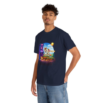 Pixel Arcade Bootleg Graphic T-Shirt | Eco - Limited