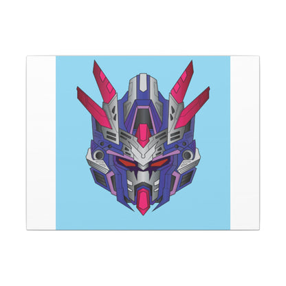 Mecha Warrior Helmet Organic Canvas