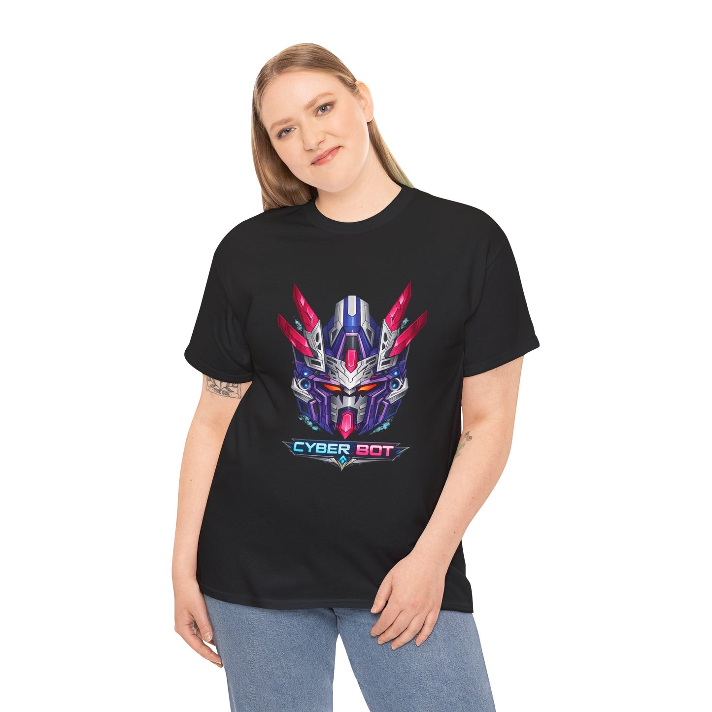 Cyber Bot Graphic T-Shirt | Eco-Limited