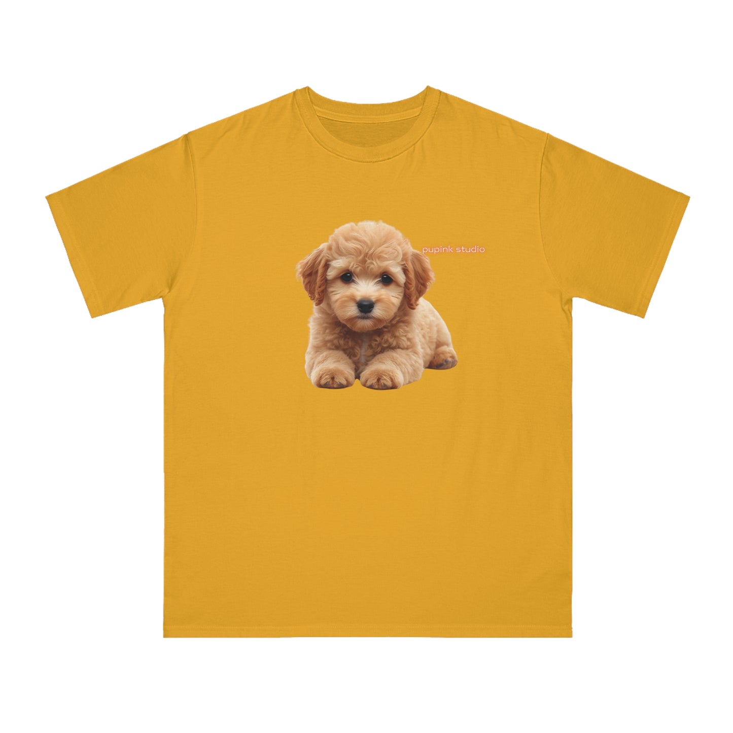 Organic Puppy Portrait T-Shirt | Organic-Limited