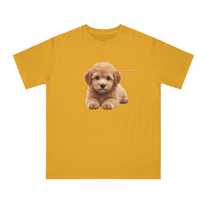 Organic Puppy Portrait T-Shirt | Organic-Limited