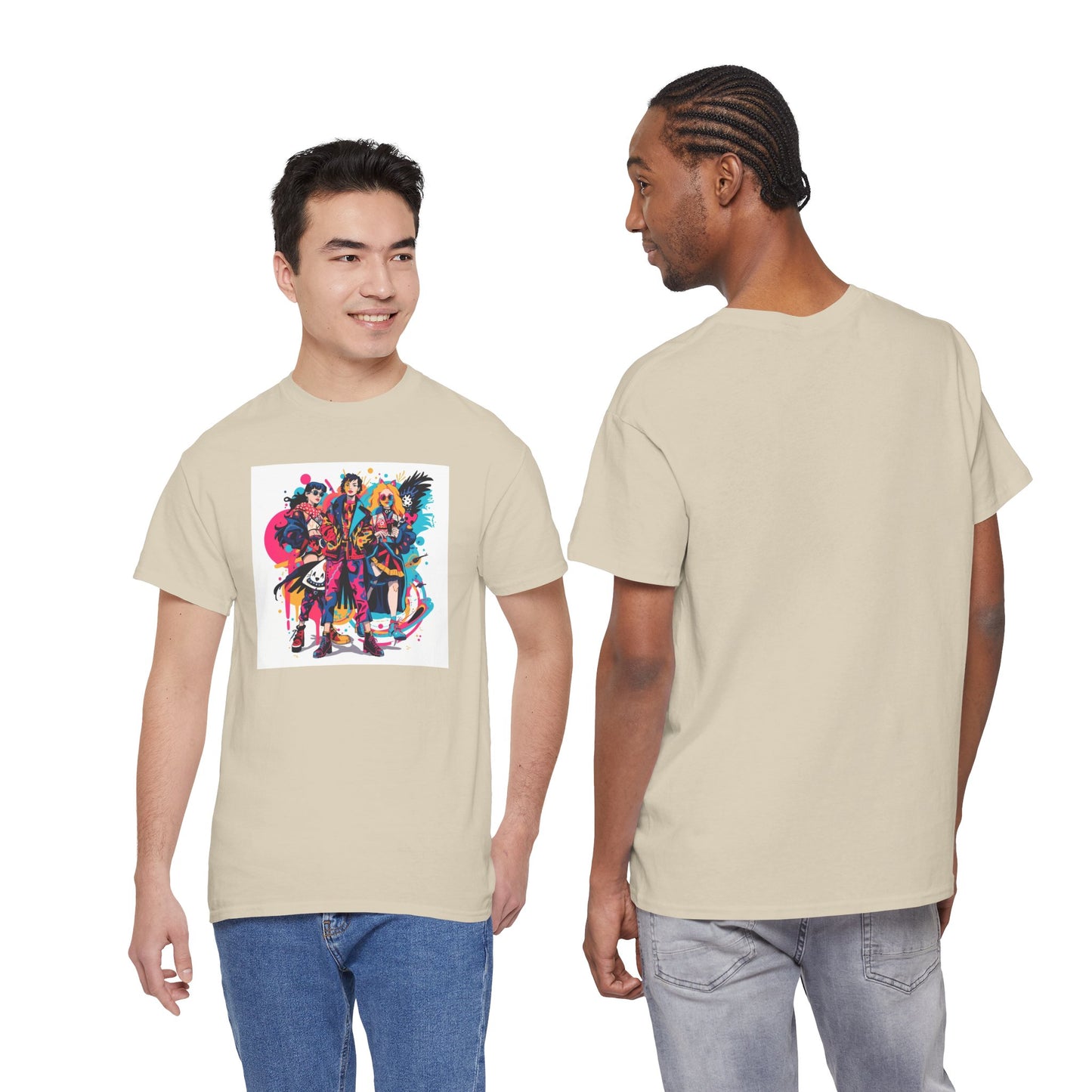 Urban Pop Character Art T-Shirt | Eco-Limited