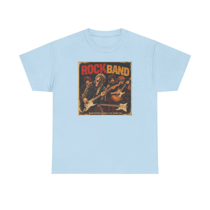 Rock Band Vintage Poster Art T-Shirt | Eco-Limited