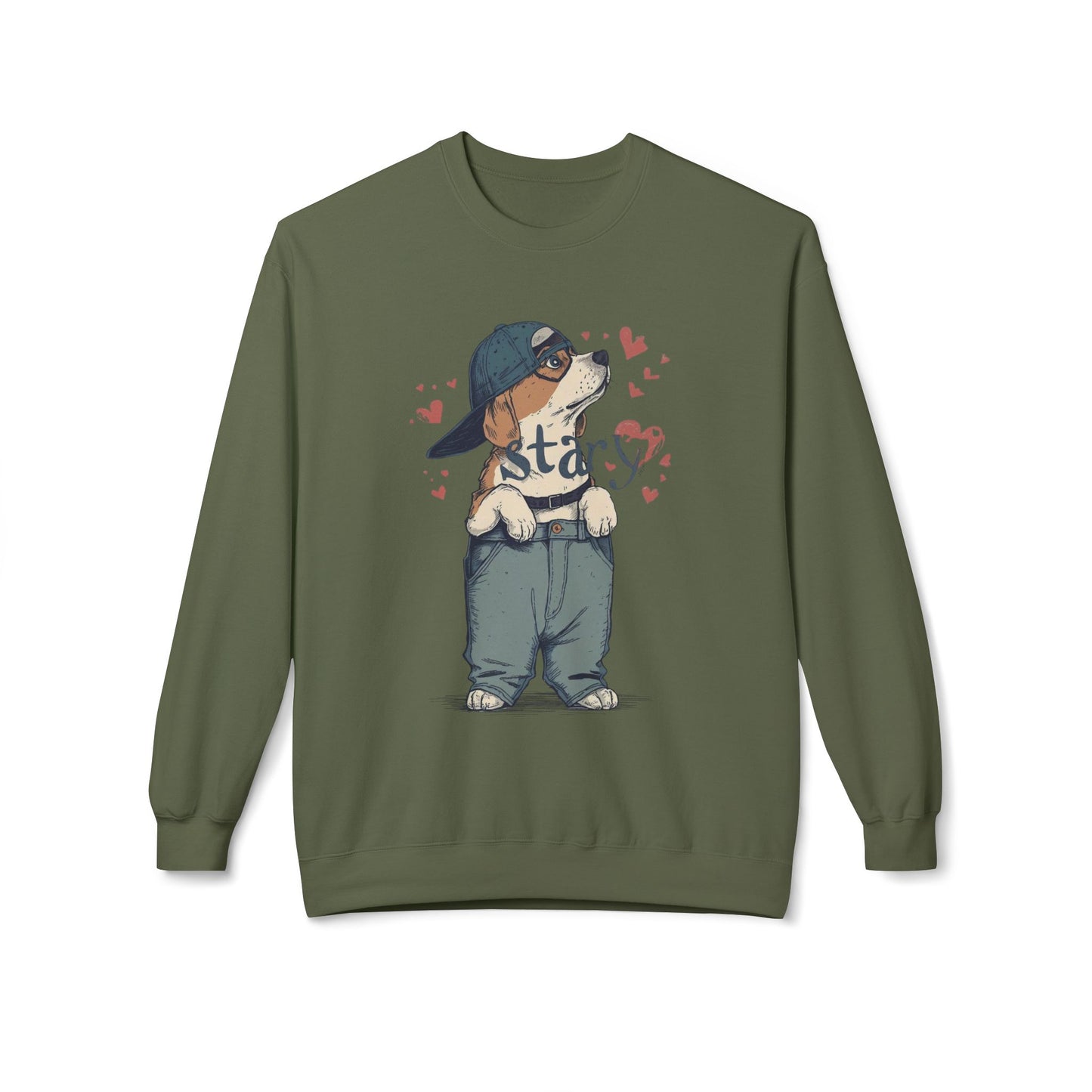 Star Pup Pocket Sweatshirt | Eco-Limited