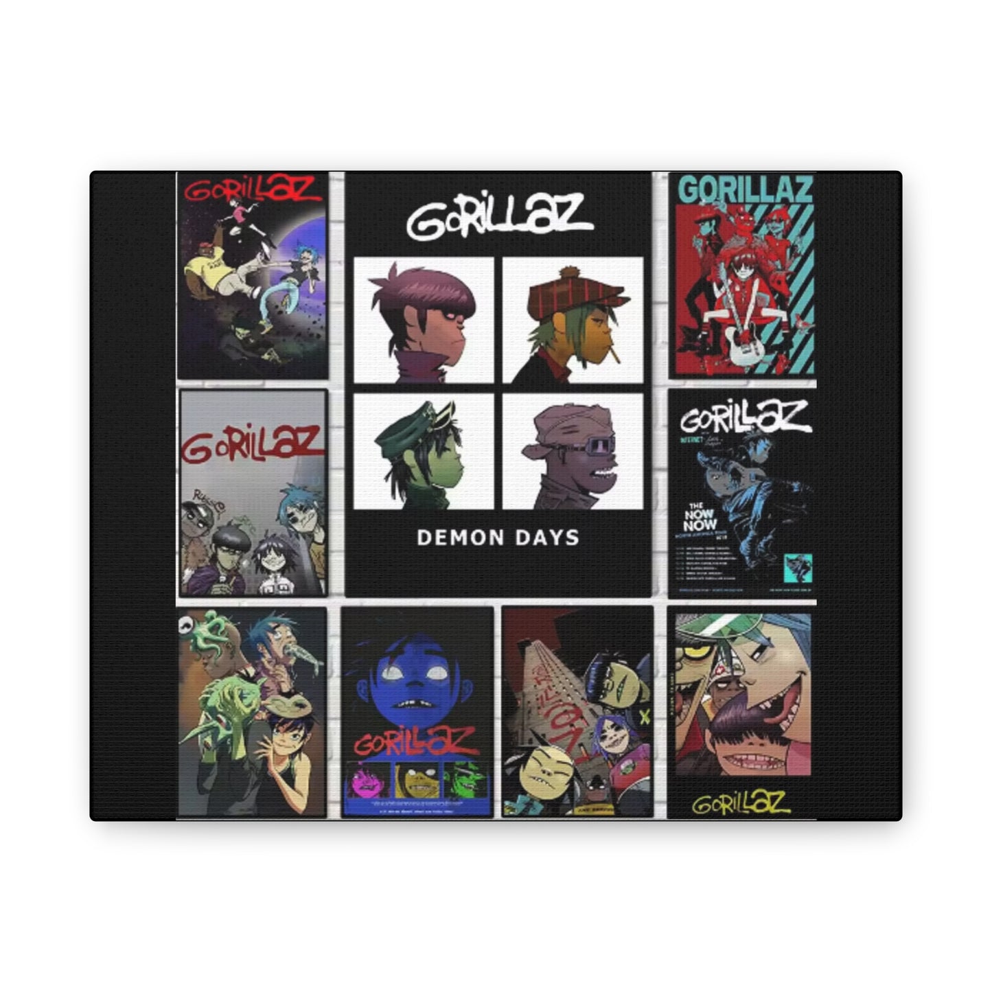 Pop Culture Icons Collage Canvas | Art Edition