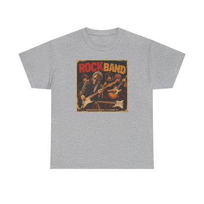 Rock Band Vintage Poster Art T-Shirt | Eco-Limited