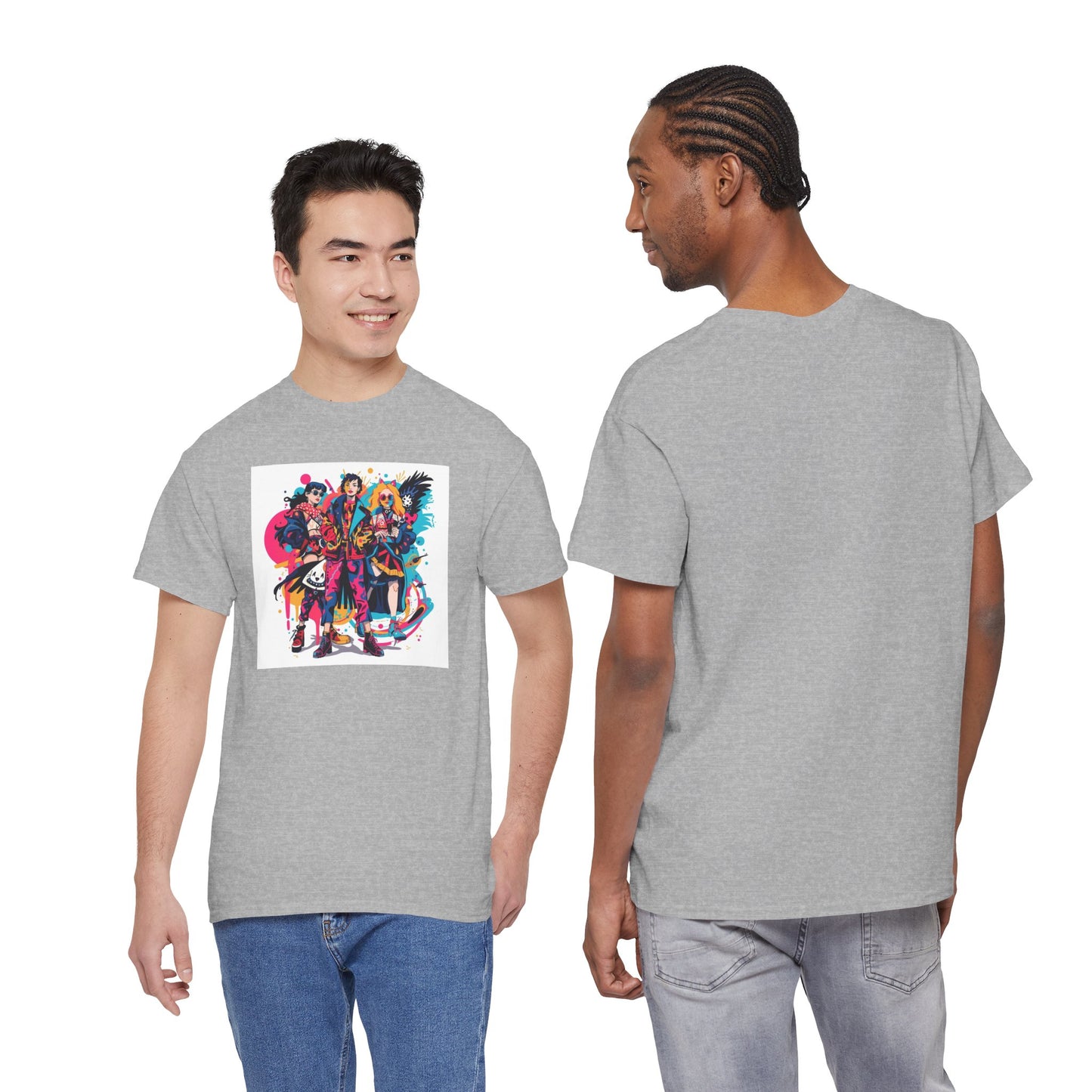 Urban Pop Character Art T-Shirt | Eco-Limited