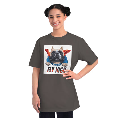 Organic Fly High Bulldog T-Shirt | Organic-Limited