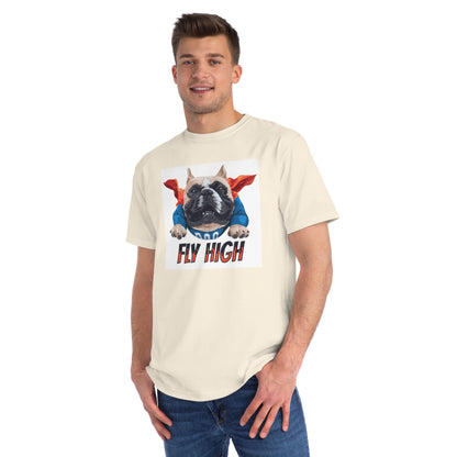 Organic Fly High Bulldog T-Shirt | Organic-Limited