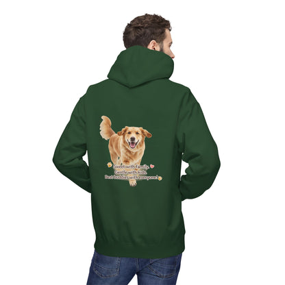 Golden Buddy Character Hoodie | Eco-Limited