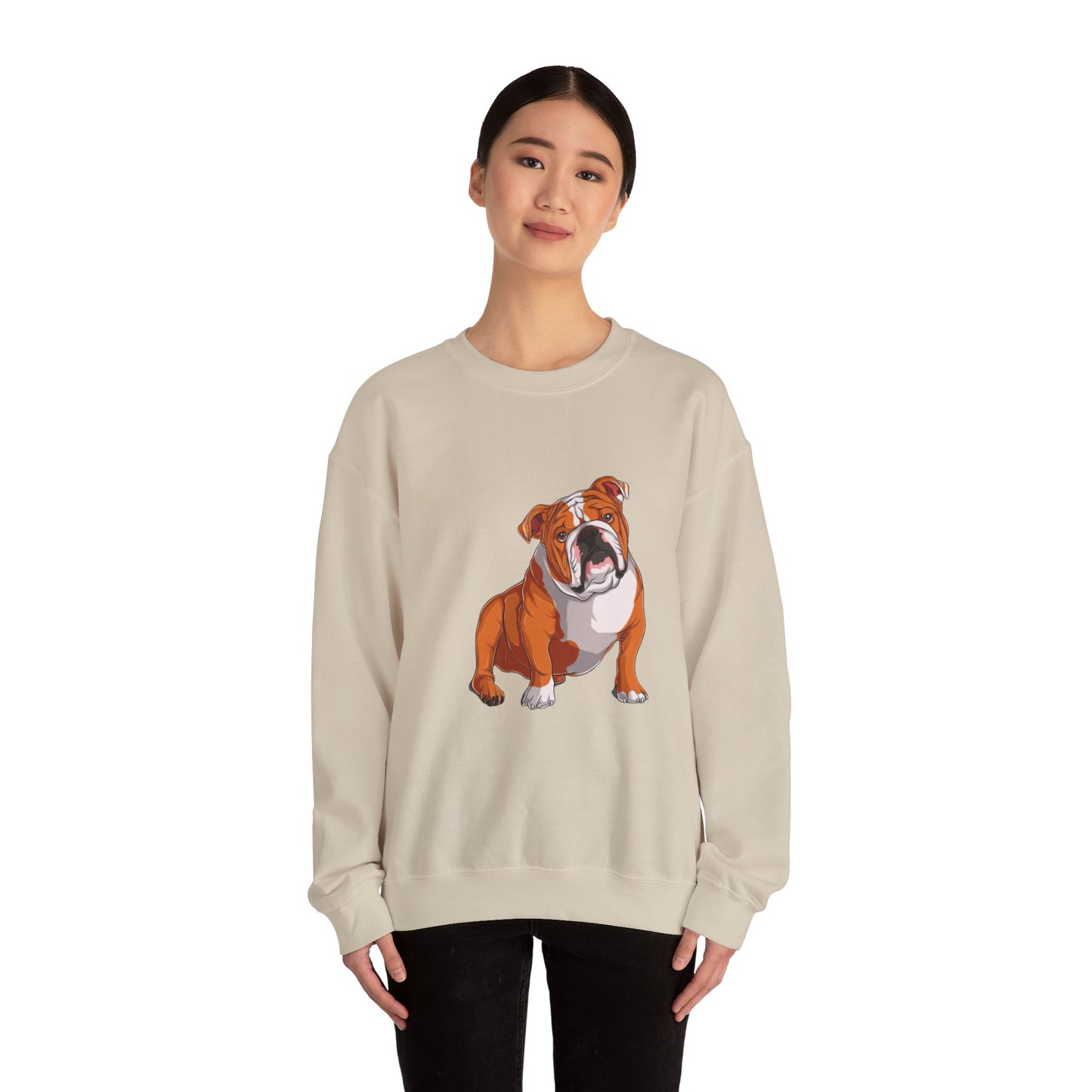 Royal Bulldog Art Sweatshirt | Eco-Limited