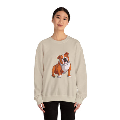 Royal Bulldog Art Sweatshirt | Eco-Limited