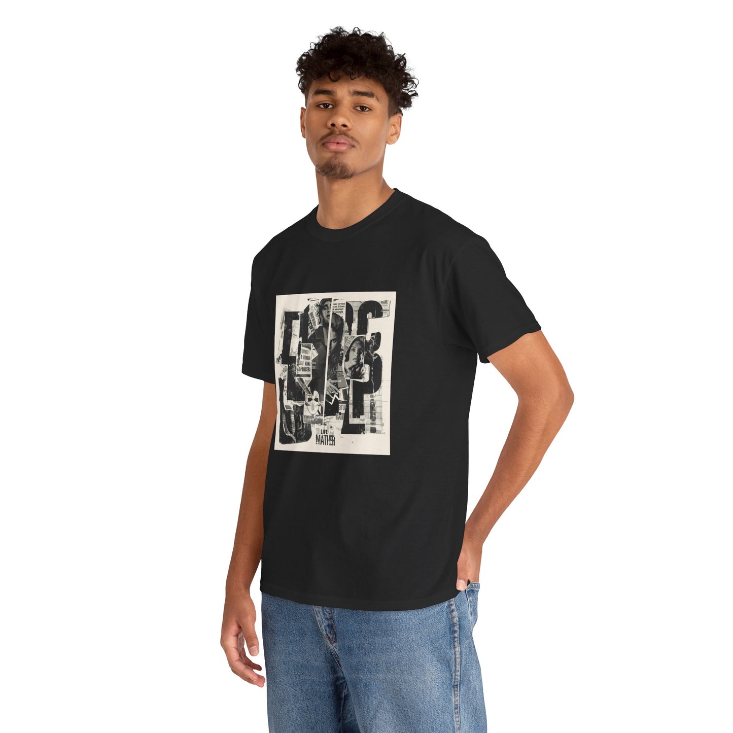 Life Matter Collage Graphic T-Shirt | Eco - Limited