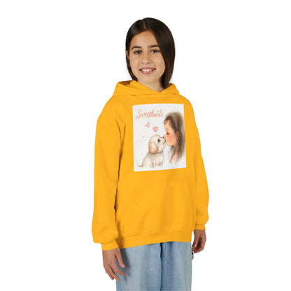 Sweethearts Puppy Moment Children Hoodie | Eco-Limited