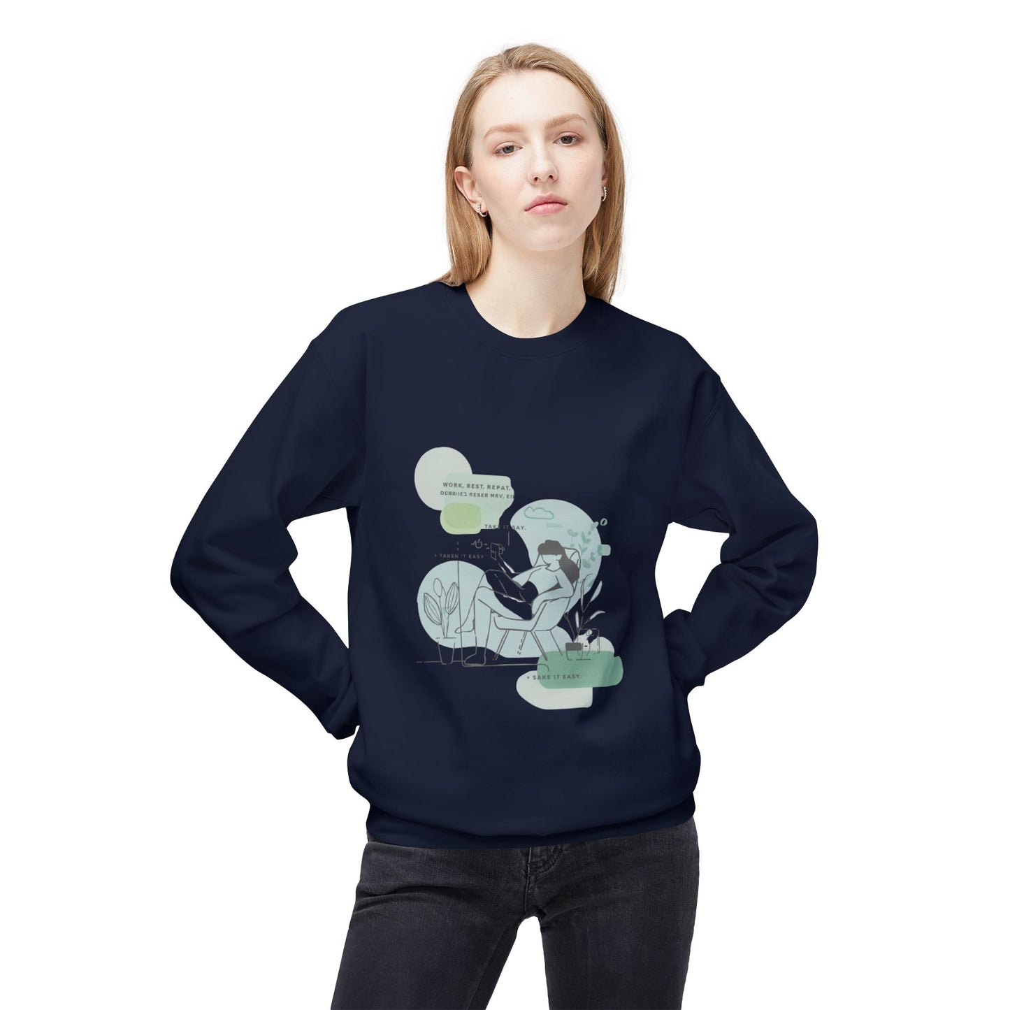 Offline Mode Mind Over Noise Sweater | Eco-Limited