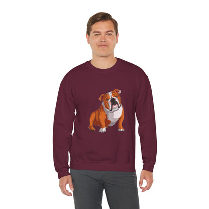 Royal Bulldog Art Sweatshirt | Eco-Limited